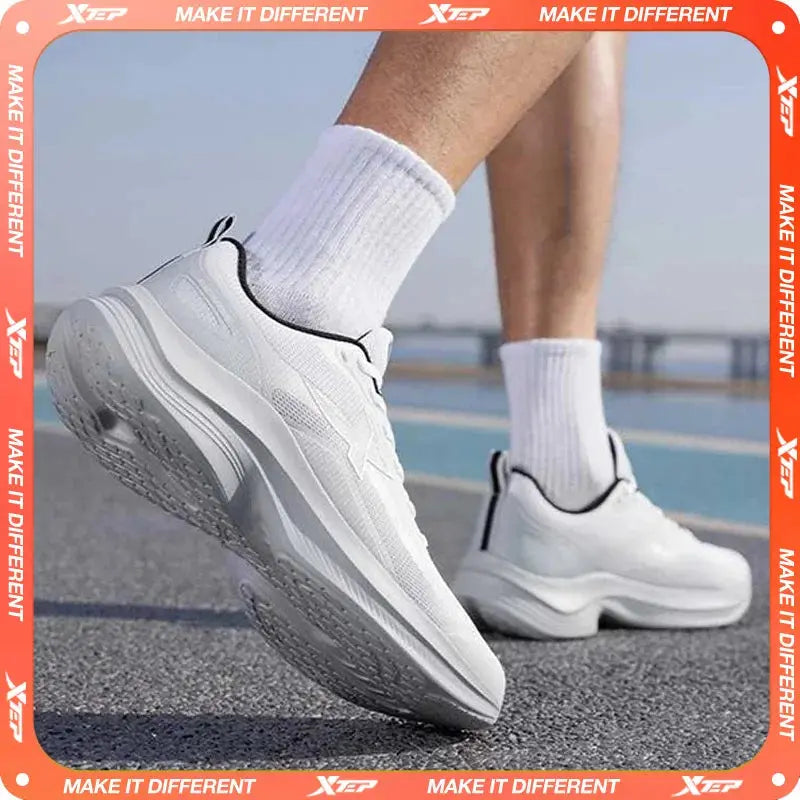 Xtep Men's Running Shoes 2000km 3.0 2025 Spring Lightweight Cushioned Wear-Resistant Training Jogging Sneakers 875119110032 Suncollections