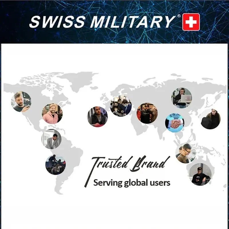 Swiss Military Brand Laptop Backpack Anti-theft Waterproof Casual Backpack USB Charging Men Business Travel Bag Backpack Mochila - Suncollections