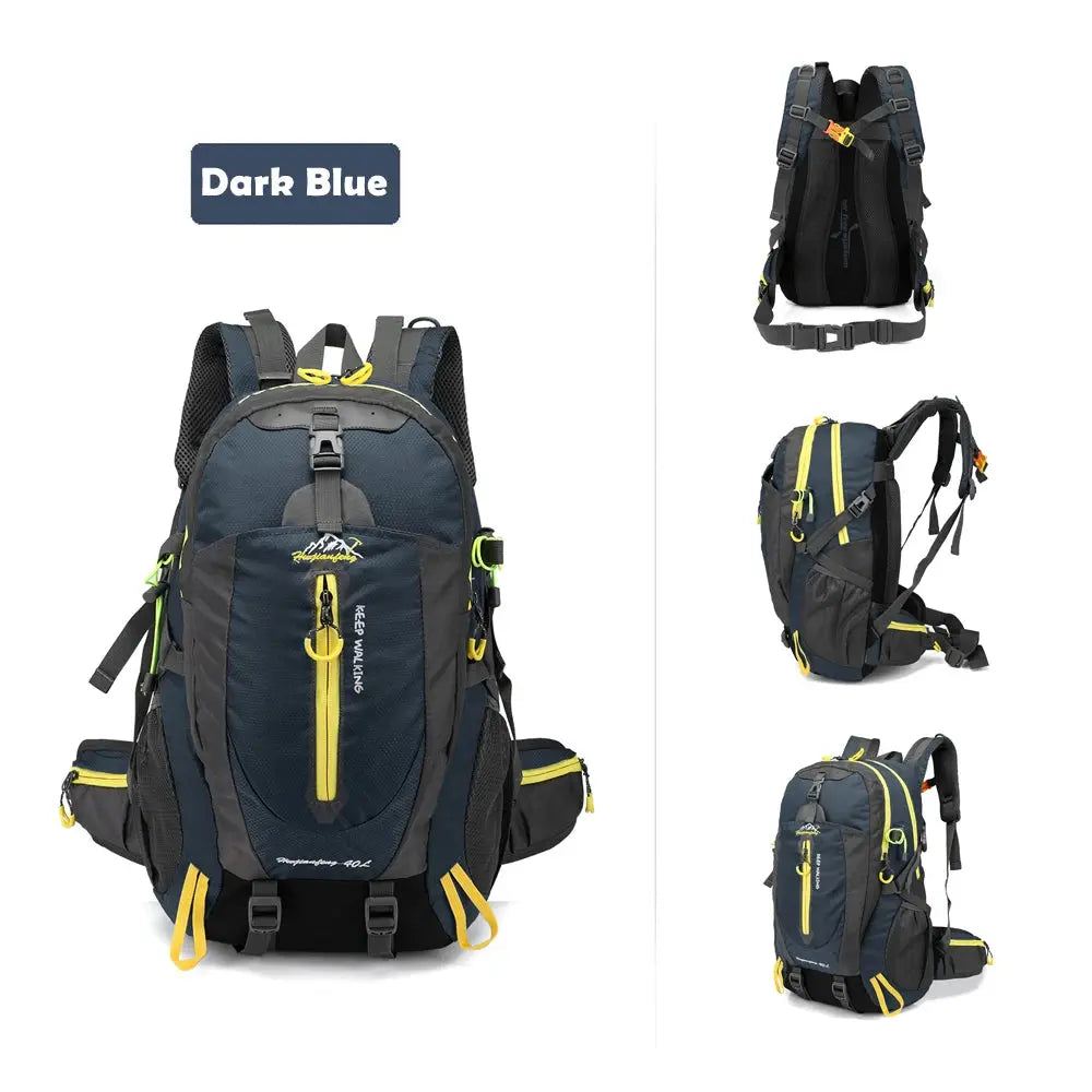 40L Water Resistant Travel Backpack - Suncollections