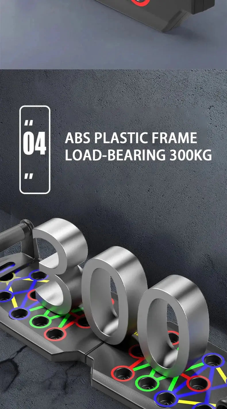 Portable Multifunctional Push-up Board Set With Handles - Suncollections