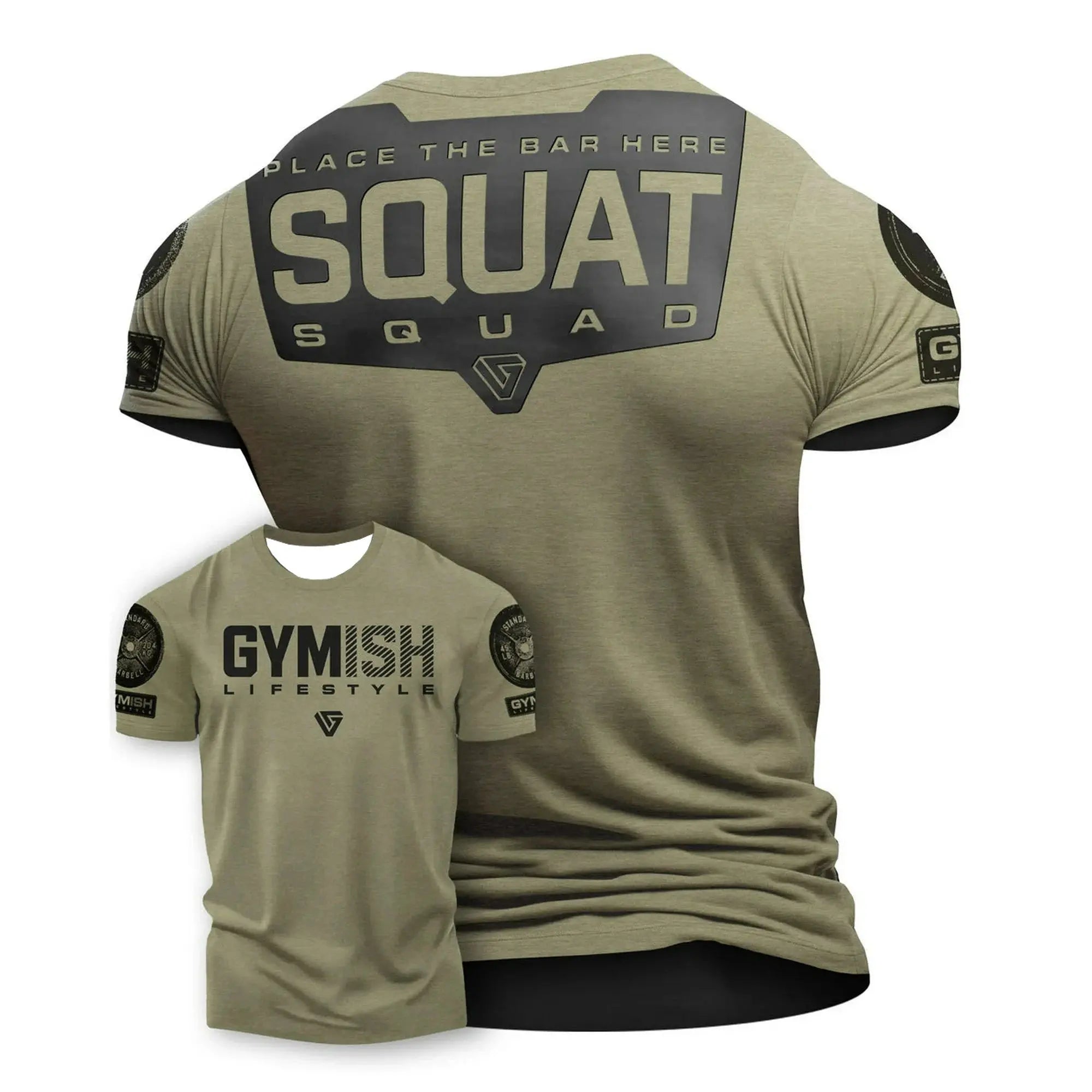 New Men's Quick-drying Fitness T-shirt Fighting Clothes American Trend Fashion Casual Breathable Sweat-absorbing Short Sleeves Suncollections