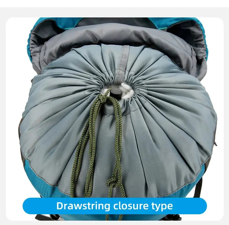 70L Camping Backpack Large Capacity Hiking Travel Outdoor Sports Waterproof Trekking Climbing Mountaineering Double Shoulder Bag - Suncollections