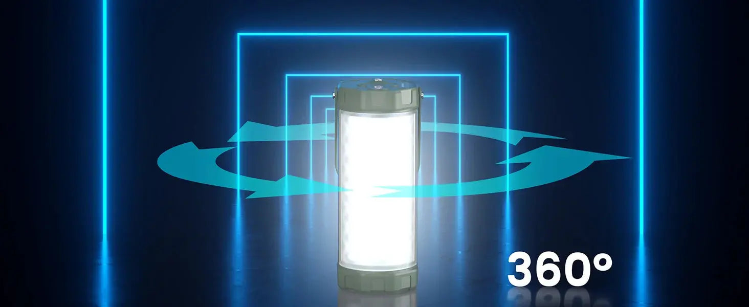 106LED Survival Camping Lantern Portable Power Bank Outdoor Lighting Flashlight Tent Light Rechargeable Emergency Equipment Lamp - Suncollections