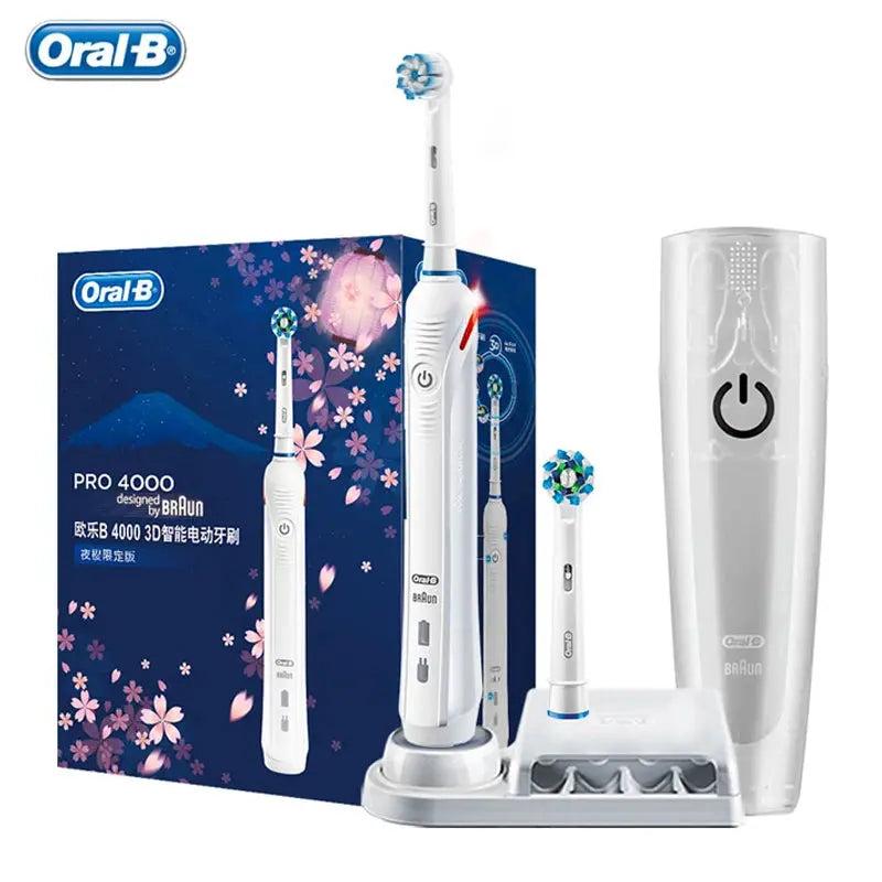 Oral B Electric Toothbrush Pro 4000 3D - Suncollections