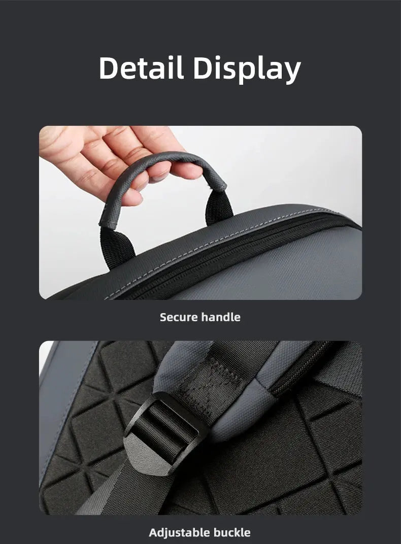 Heroic Knight Laptop Work Backpack Slim Men Waterproof Multifunctional 15.6"17" Business Trip Backpack Fashion Male School Bag - Suncollections