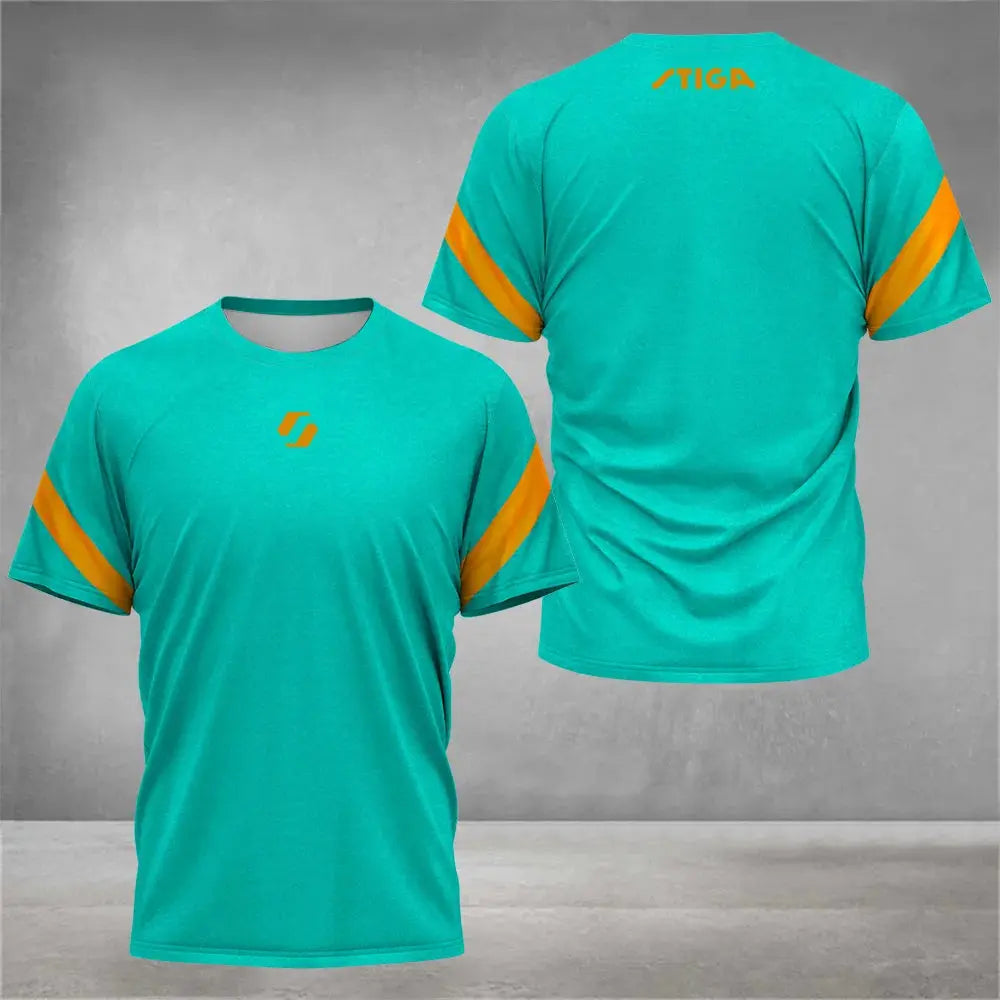 2024 High Quality Tennis Badminton Training T Shirt Quick Dry Sports Short-sleeved T-Shirt Fashion Casual Street Men's Clothing - Suncollections