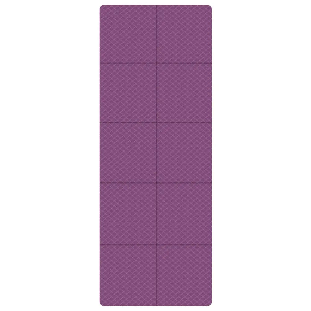 Foldable Yoga Mat 4mm Thick TPE Gym Mat Anti-Slip Yoga Mat Pilates Double Sided Multifunction Exercise Mat Yoga Pilates Workout - Suncollections
