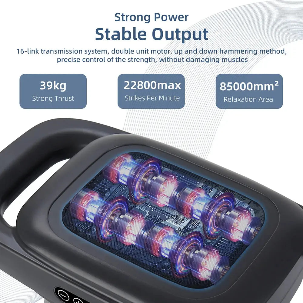 8-Head Fascia Gun High-Frequency Vibration - Suncollections