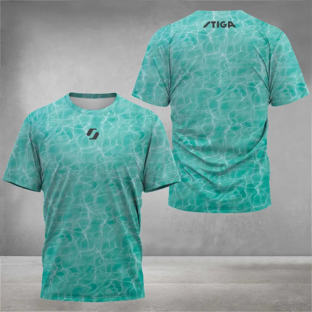 2024 High Quality Tennis Badminton Training T Shirt Quick Dry Sports Short-sleeved T-Shirt Fashion Casual Street Men's Clothing - Suncollections