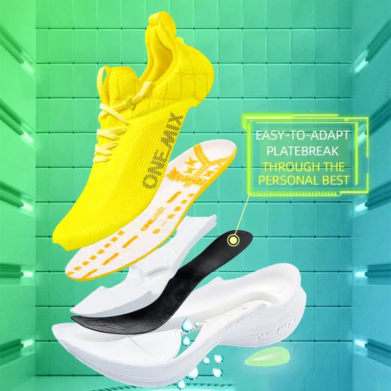 ONEMIX Carbon Plate Marathon Running Racing Shoes Professional Stable Support Shock-relief Ultra-light Rebound Sport Sneakers Suncollections
