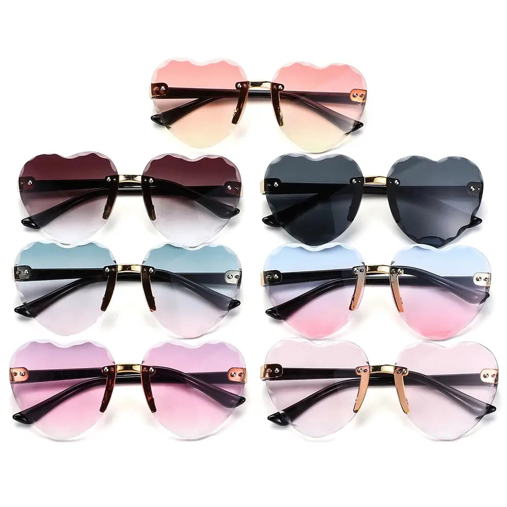 Ocean Lenses Eyewear Party/Photography Kids Sunglasses Heart-shaped Sun Glasses UV 400 Protection Children Sunglasses - Suncollections