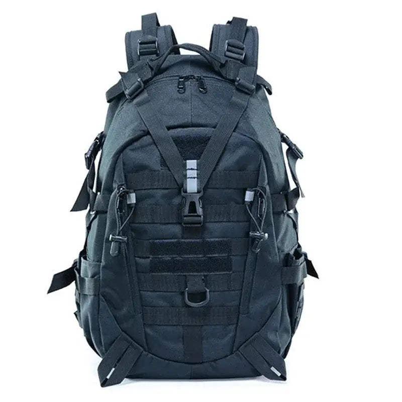 40L Camping Backpack Men's Bag Travel Bags Tactical Molle Climbing Rucksack Hiking Outdoor Reflective Shoulder Fishing Bag - Suncollections