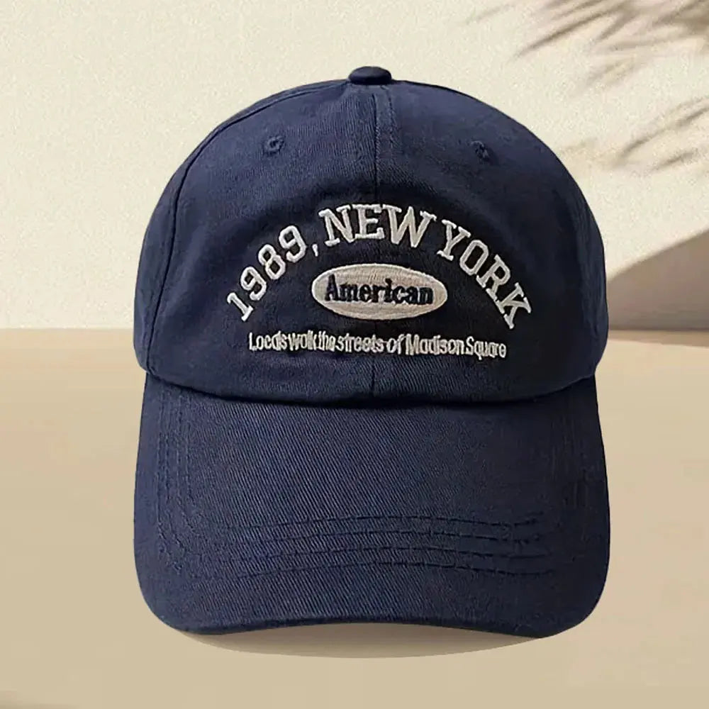 One Retro Embroidered Adjustable Baseball Cap - Suncollections