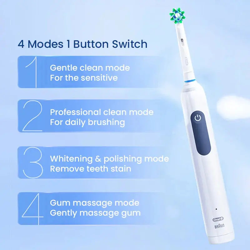 Oral B Pro Ultra Electric Toothbrush 30S Smart Timer Pressure Pro - Suncollections