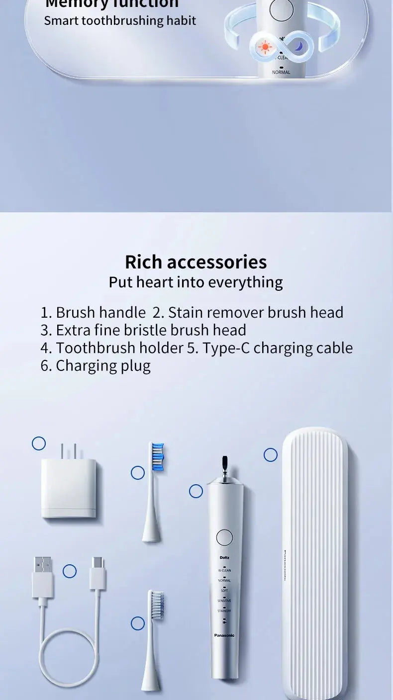 Panasonic Electric Toothbrush Double Motor - Suncollections