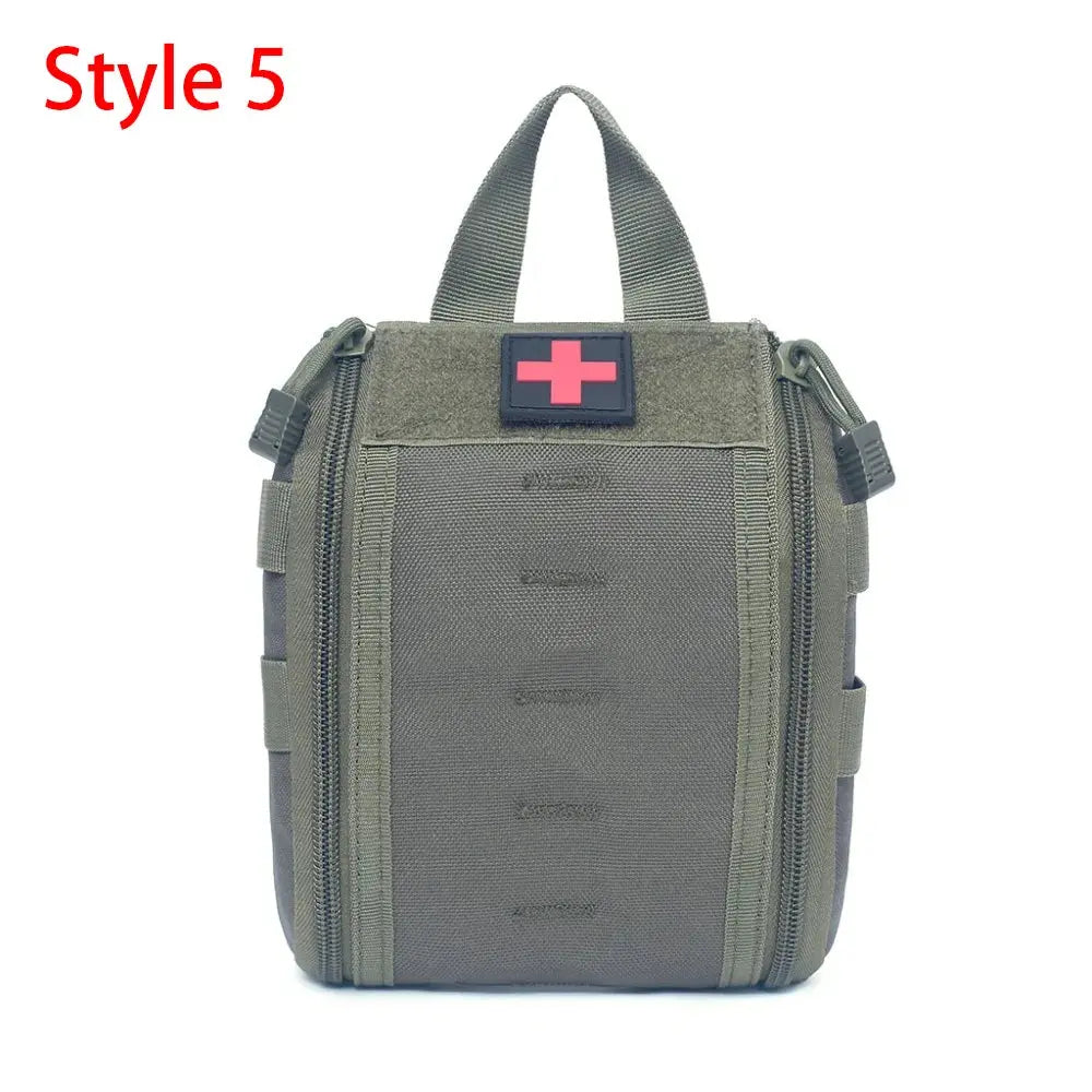 Ophidian IFAK EDC Bag Waist Belt Pack Hunting Vest Emergency Tools Pack Outdoor Medical First Aid Kit Camping Survival Pouch - Suncollections