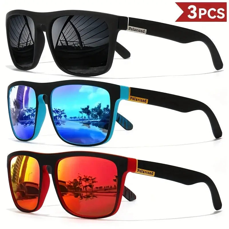 Fashion Vintage Square Polarized Sunglasses Men Women Driving Fishing Luxury Brand Designer Sun Glasses Driver's Eyewear UV400 - Suncollections