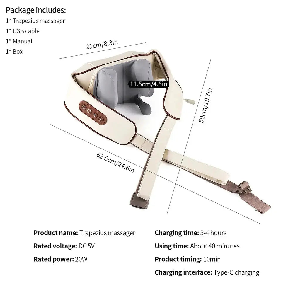 Foreverlily 26W Neck And Shoulder Massager - Suncollections