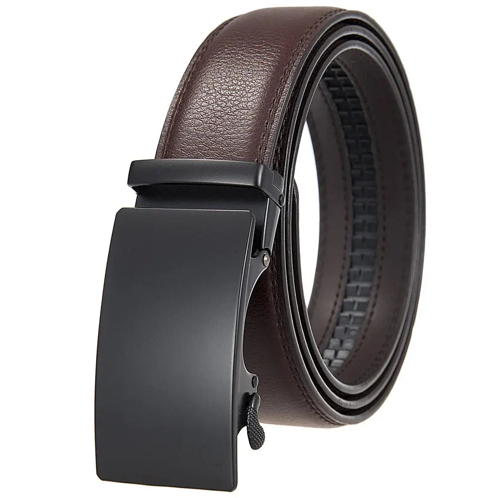 Famous Brand Belt Male Designer Automatic Buckle Genuine Leather - Suncollections