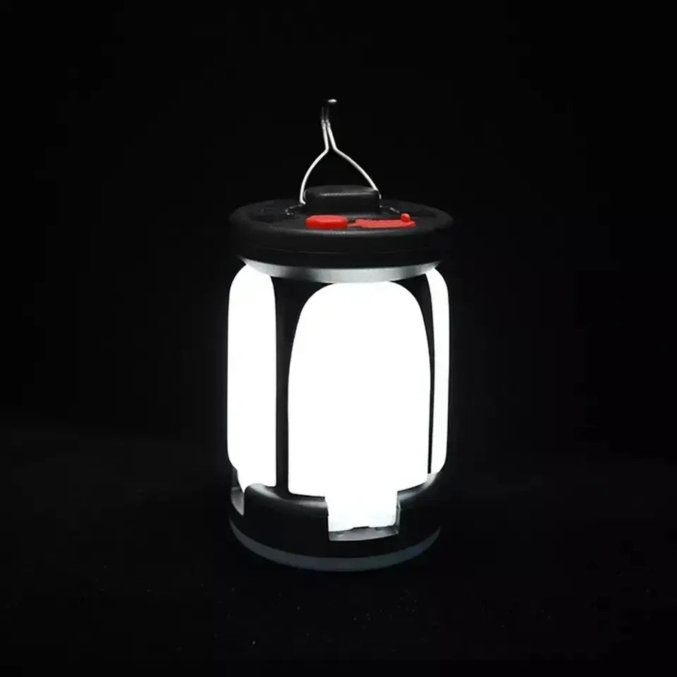 High Power Solar LED Camping Lantern Rechargeable 4500mAh 1000LM Emergency Power Bank Foldable 6 Light Modes for Camping Fishing - Suncollections
