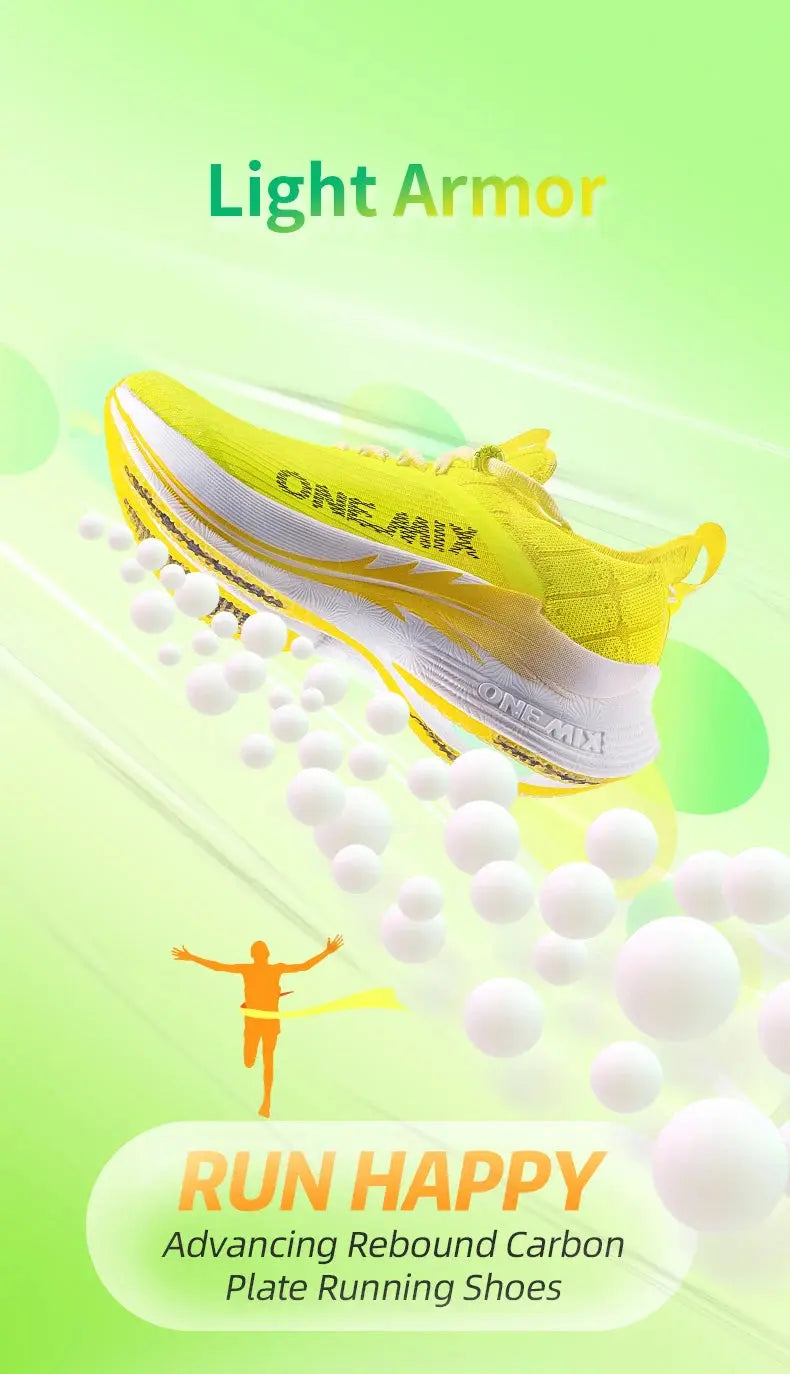 ONEMIX Carbon Plate Marathon Running Racing Shoes Professional Stable Support Shock-relief Ultra-light Rebound Sport Sneakers Suncollections