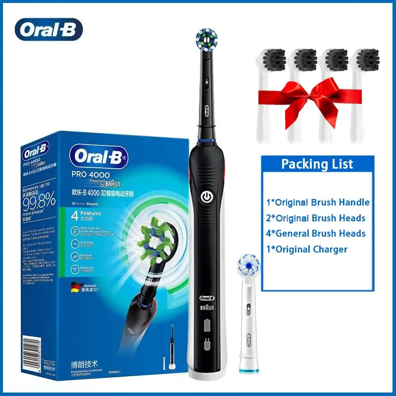 Oral B P4000 Electric Toothbrush 3D - Suncollections