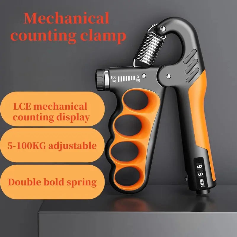 5-100kg Grip Strength Gym Wrist Expander Hand Strengthener Adjustable Muscle Recovery Fitness Hand Strength Exercise - Suncollections