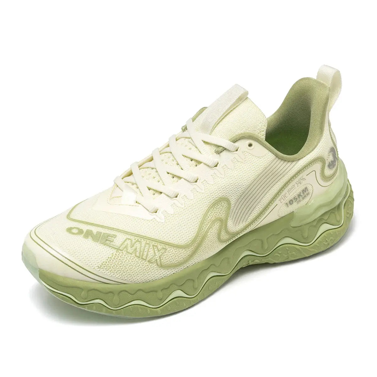 ONEMIX New Running Shoes for Men Road Marathon Outdoor Training Shoes Elastic Training Shoes Cushioning Casual Tennis Sneakers Suncollections