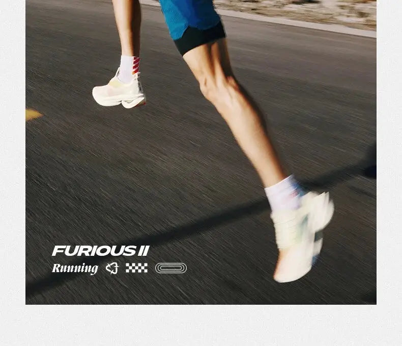 361 Degrees Furious 2.0 Men Women Running Sports Shoes Carbon Plate Racing Marathon Rebound Cushioning Male Sneakers 672432201 Suncollections