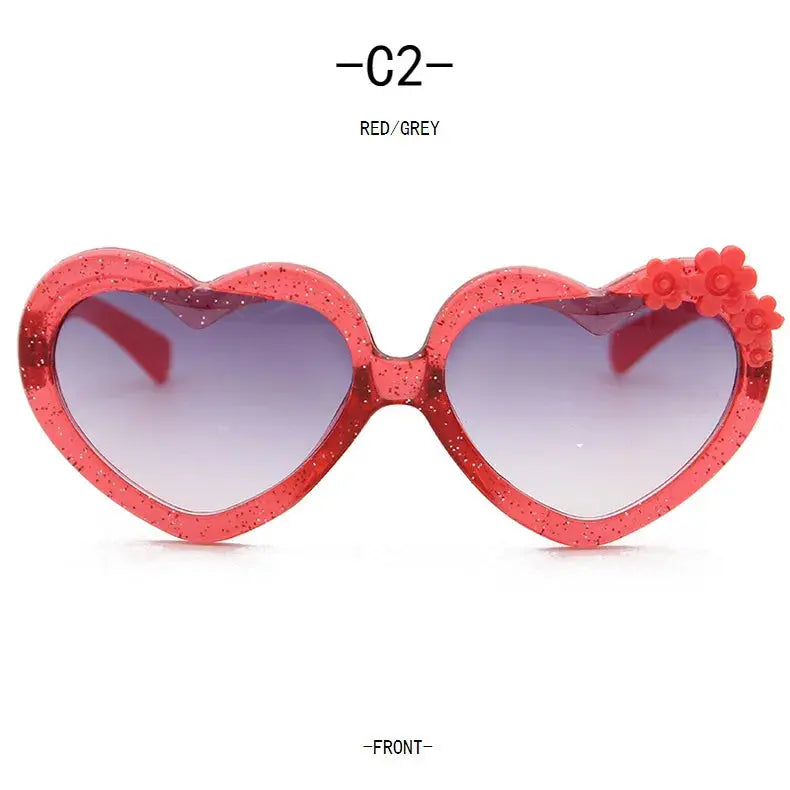Girls Boys Cute Cartoon Flower Sunglasses Outdoor Sun Protection Children Lovely Vintage Glasses Protection Classic Kids Eyewear - Suncollections
