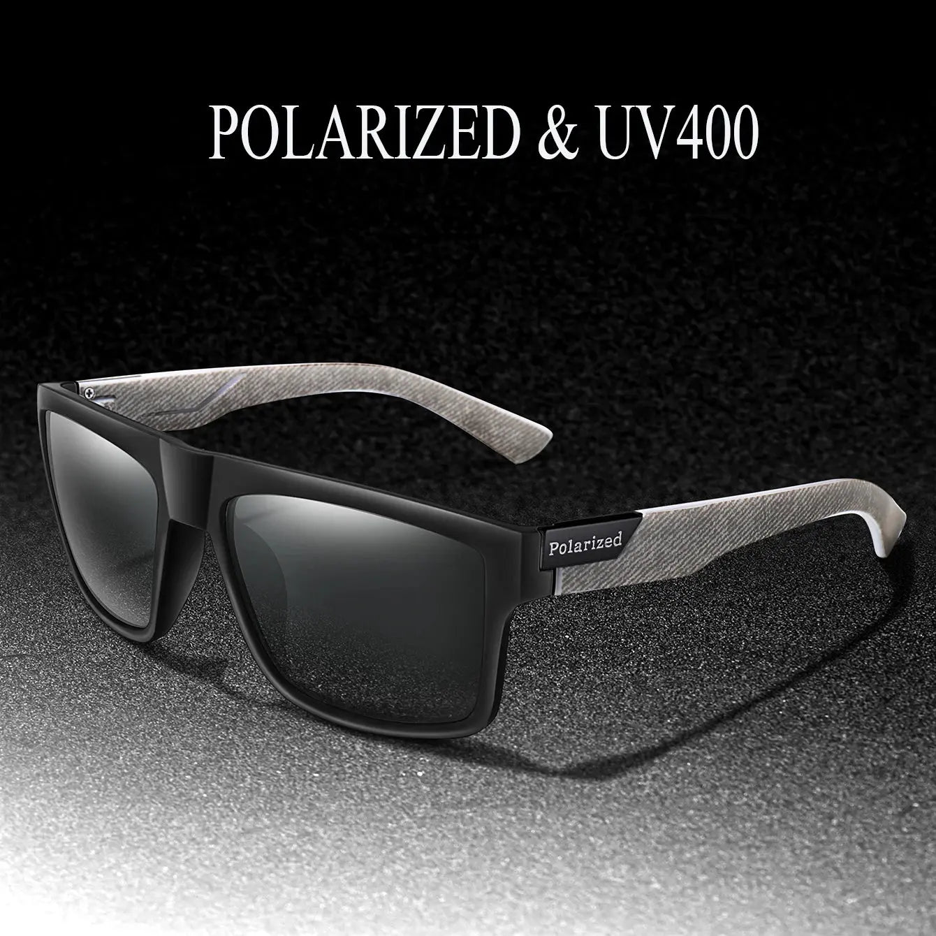 Classic Polarized Fishing Sunglasses For Men Outdoor Running Cycling Hiking Golf Glasses UV400 Windproof Fashion Goggles - Suncollections