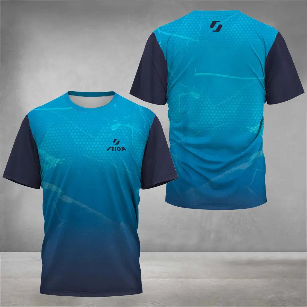 2024 High Quality Tennis Badminton Training T Shirt Quick Dry Sports Short-sleeved T-Shirt Fashion Casual Street Men's Clothing - Suncollections