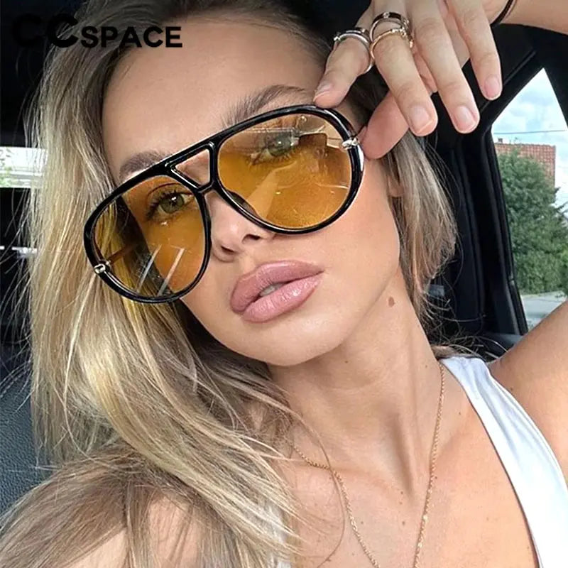 Women Brand Designer Luxury Sun Glasses Sex Vintage Oversized Sunglasses Female Black Fashion Oculos De Sol #300864 - Suncollections