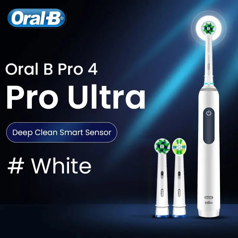 Oral B Pro Ultra Electric Toothbrush 30S Smart Timer Pressure Pro - Suncollections