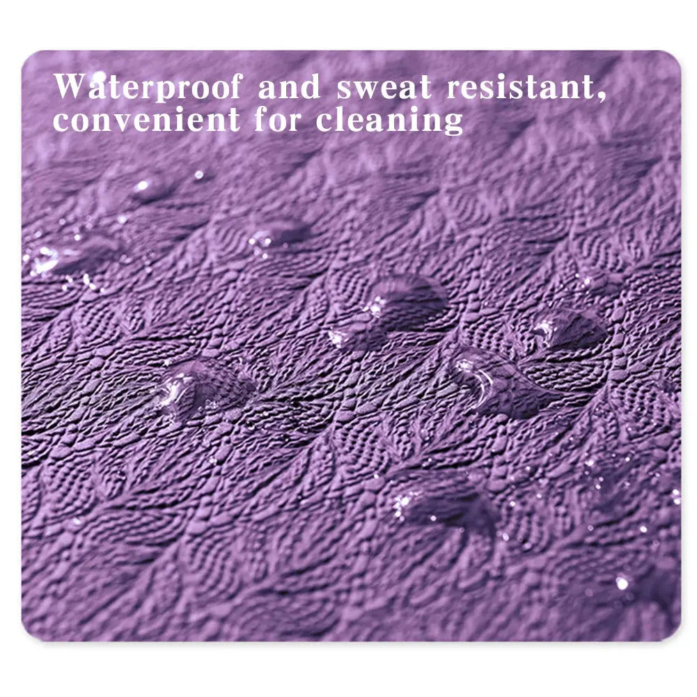 Foldable Yoga Mat 4mm Thick TPE Gym Mat Anti-Slip Yoga Mat Pilates Double Sided Multifunction Exercise Mat Yoga Pilates Workout - Suncollections