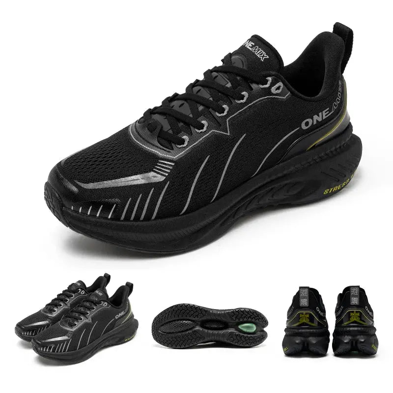 ONEMIX White Road Running Shoes for Men Air Cushion Outdoor Sport Shoes Male Trainers Summer Jogging Shoes Women Footwear Suncollections