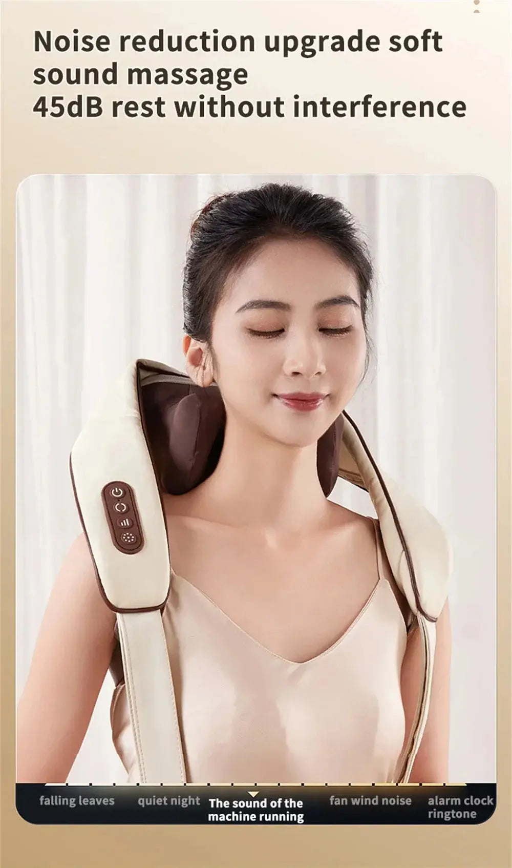 Wireless Electric Shiatsu Neck and Back Massager - Suncollections