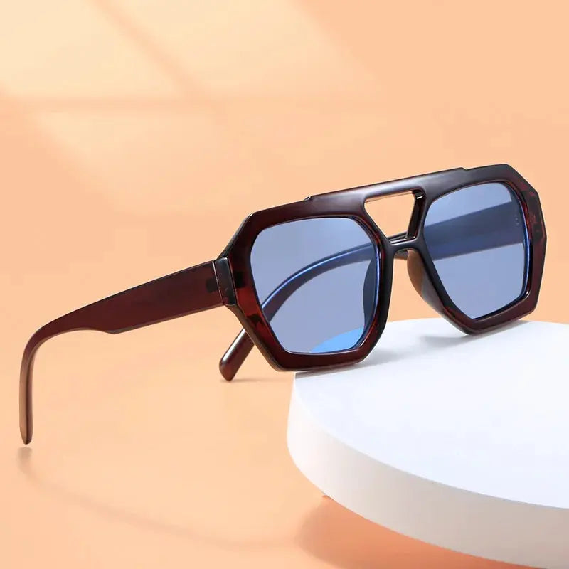 Vintage Square Sunglasses for Women/Men - Suncollections