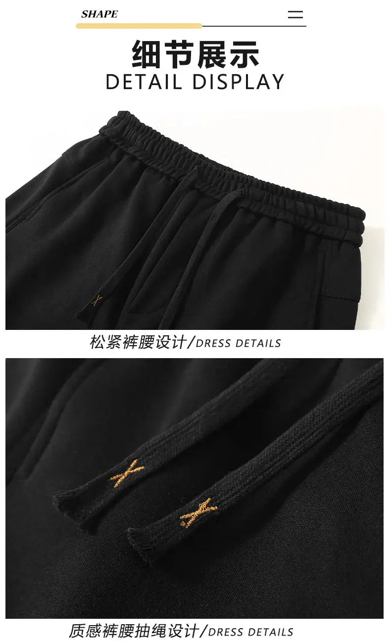 Extra Big Size Men's Pants Elastic Waist Loose Fit Jogger Male Spring Plus Large Sweatpant Fat 12XL Baggy Sport Trouser 10XL 9XL Suncollections