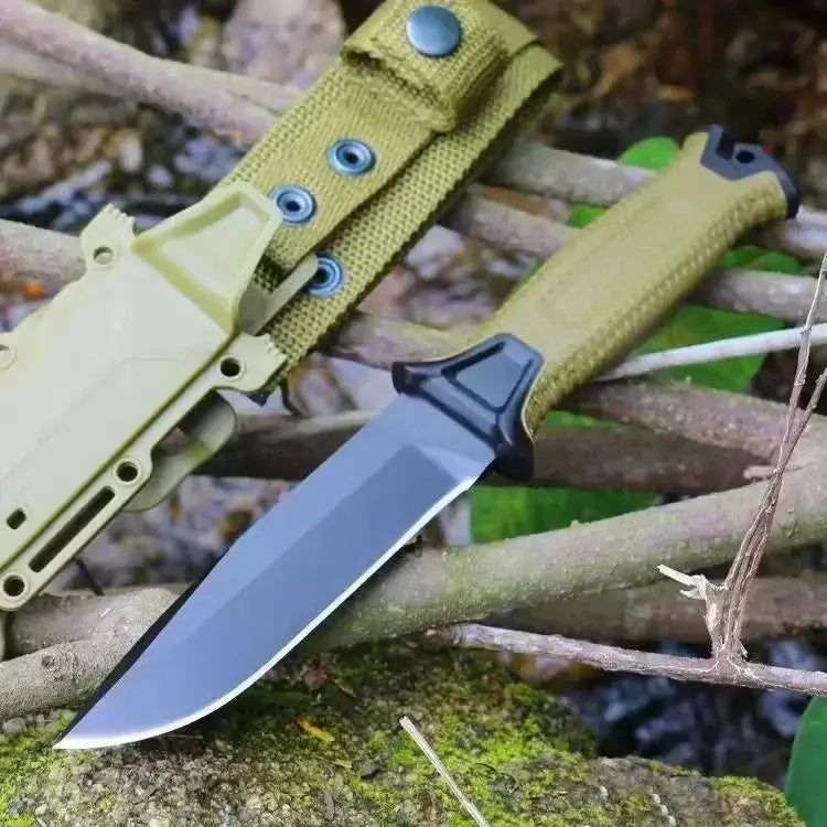 New Stainless steel knife sharp fixed blade blade for outdoor camping survival - Suncollections