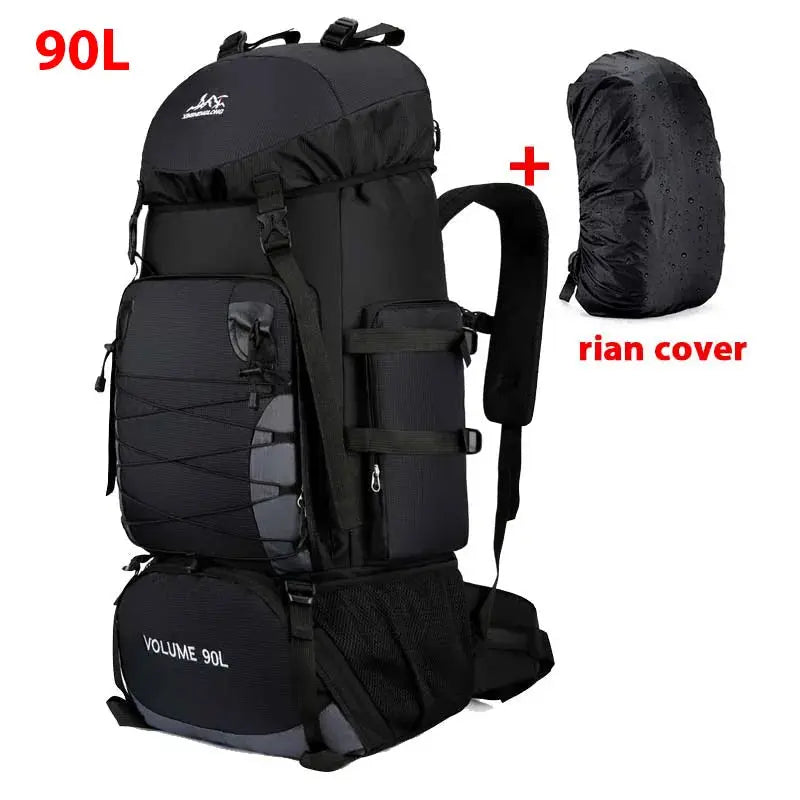 90L Travel Bag Camping Backpack Hiking - Suncollections