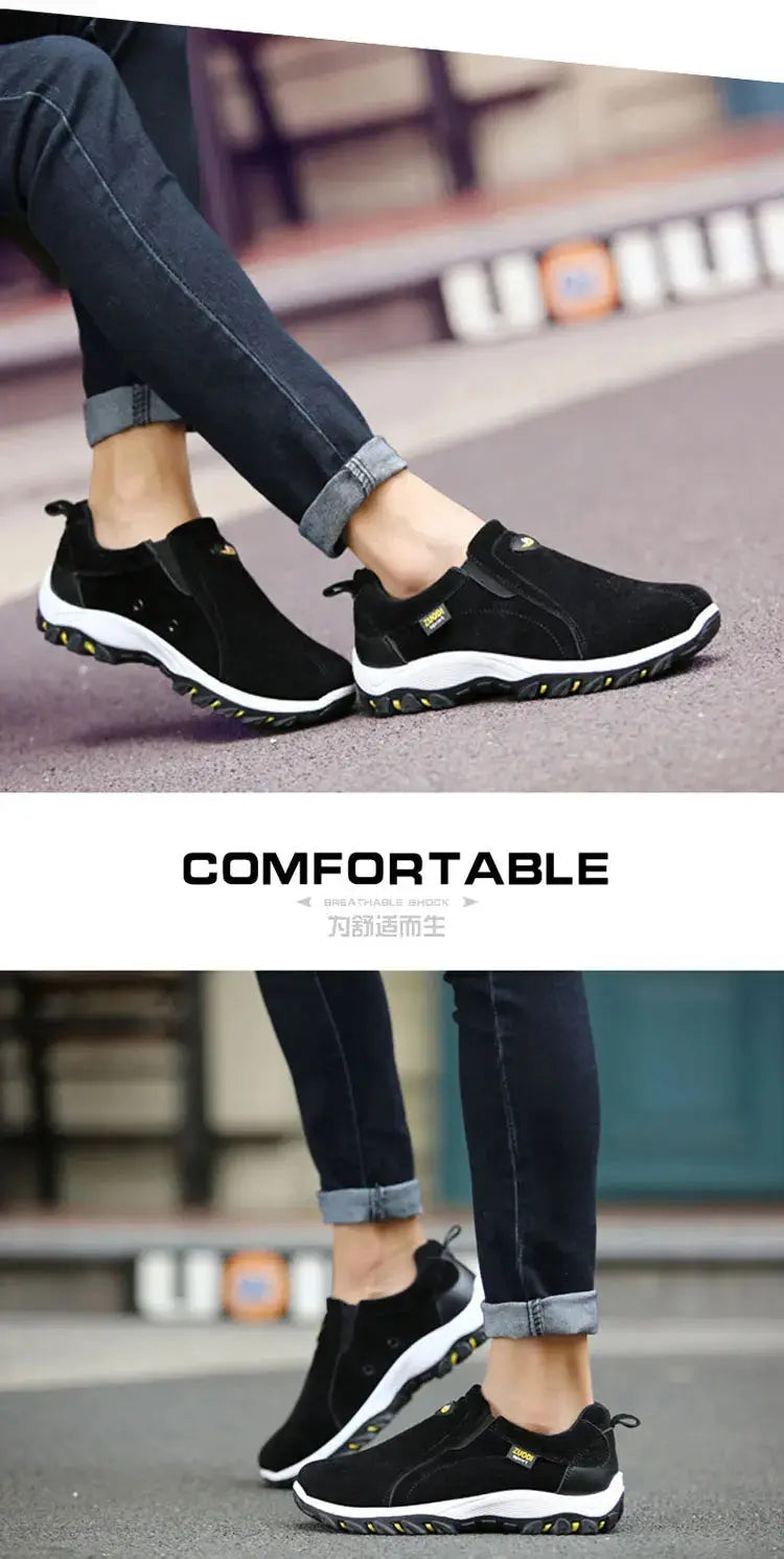 Men's Fashionable Casual Sports Shoes, Outdoor Walking and Hiking Shoes, Loafers, Comfortable Shoes, Lightweight, Plus Size38-50 Suncollections