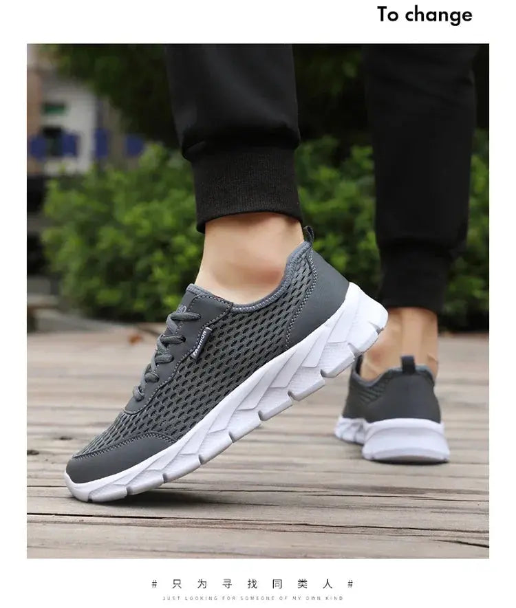 YRZL Men's Tennis Lightweight Breathable Mesh Athletic Shoes Outdoor Jogging Running Walking High Quality Sport Sneakers for Men Suncollections