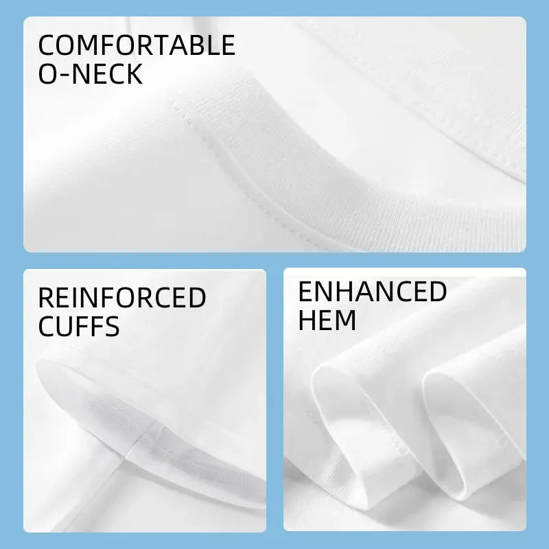 Nothing Is Certain Letter Printed Men's Cotton Oversized T-shirt O-neck Casual Loose Graphic for Men Women Top Tees in 2024 - Suncollections