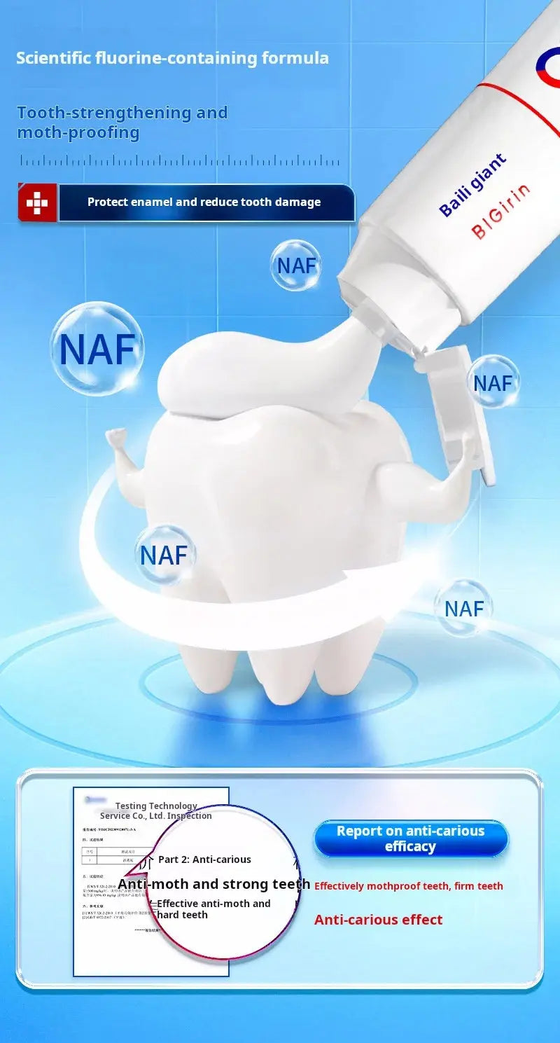 Baili Giant 99.8% High-purity Hydroxyapatite Toothpaste For Removing Bad Breath Whitening - Suncollections