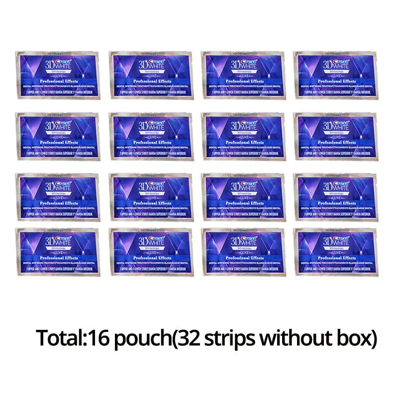 3D White Teeth Whitestrips Luxe Professional Effect 5/40 Treatments Original Oral Hygiene Tooth Teeth Whitening Strips - Suncollections