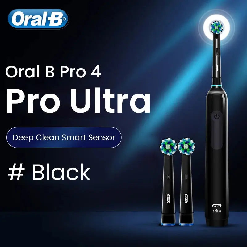 Oral B Pro Ultra Electric Toothbrush 30S Smart Timer Pressure Pro - Suncollections