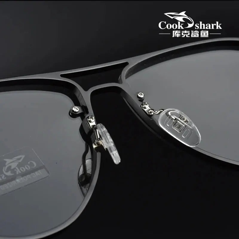 Cook's color-changing sunglasses polarized sunglasses for men's driving day and night dual-purpose driving mirror fishing glasse - Suncollections