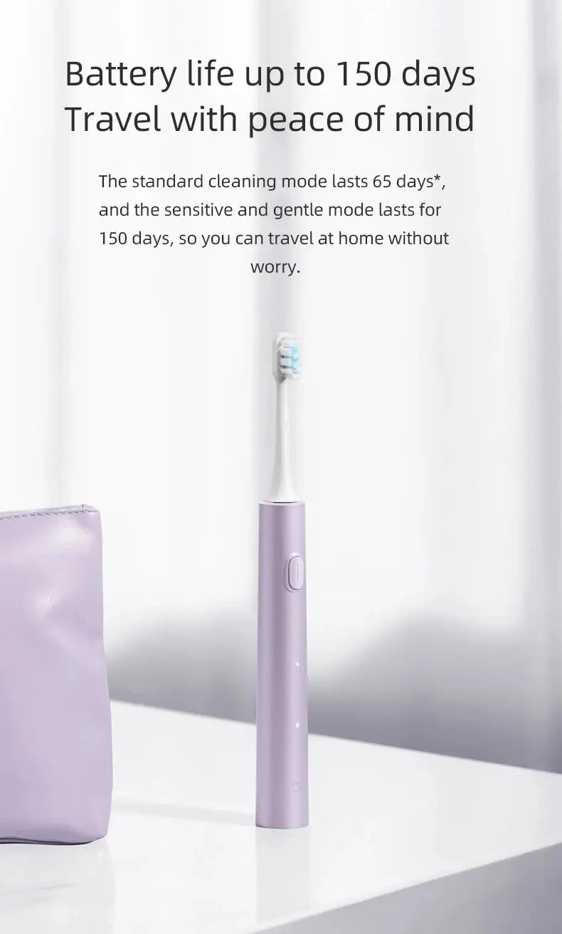 Original XIAOMI MIJIA Sonic Electric Toothbrush Set T302 - Suncollections