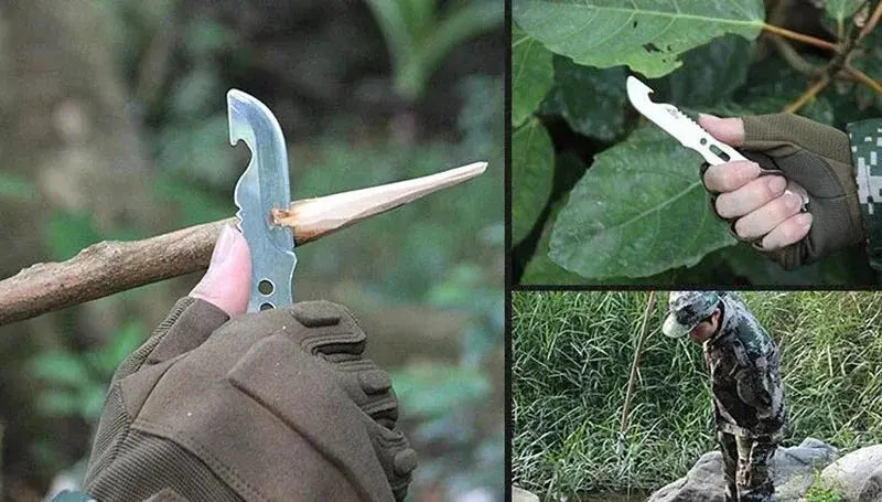 Stainless Steel Camping Tableware Knife Fork and Spoon - Suncollections